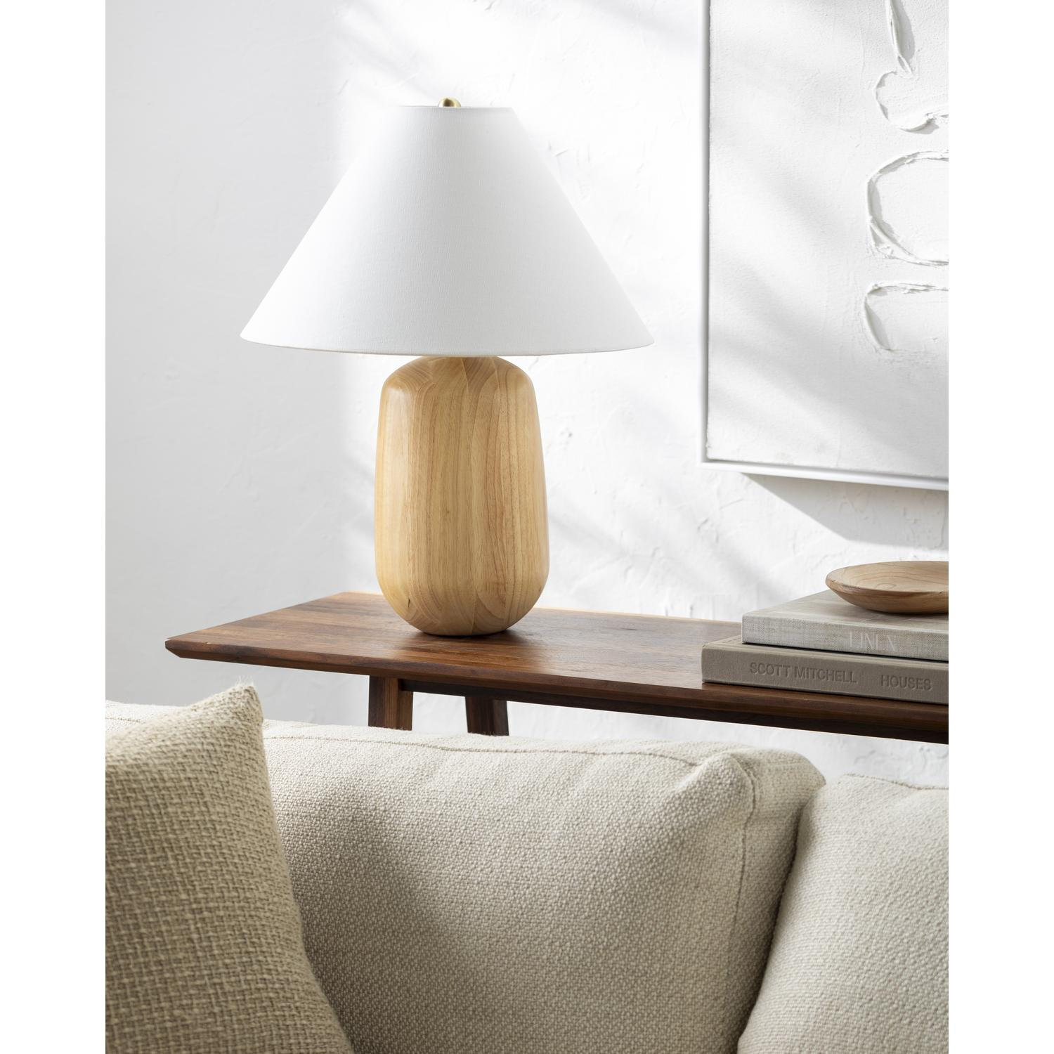 Wood Accent Lamp
