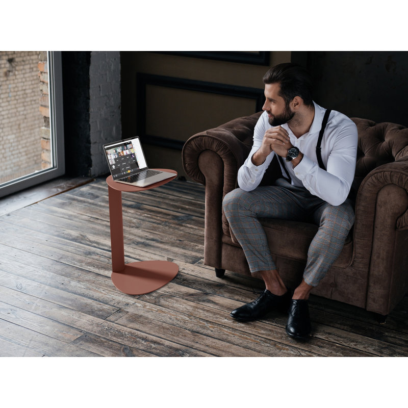 Bink End Table, Merlot