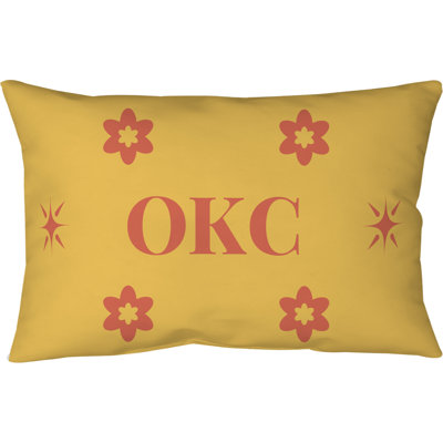 Oreiller de basketball en faux Oklahoma City 20 pouces x 14 pouces