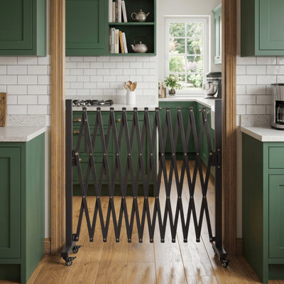 ortable Barricade Gate with Casters