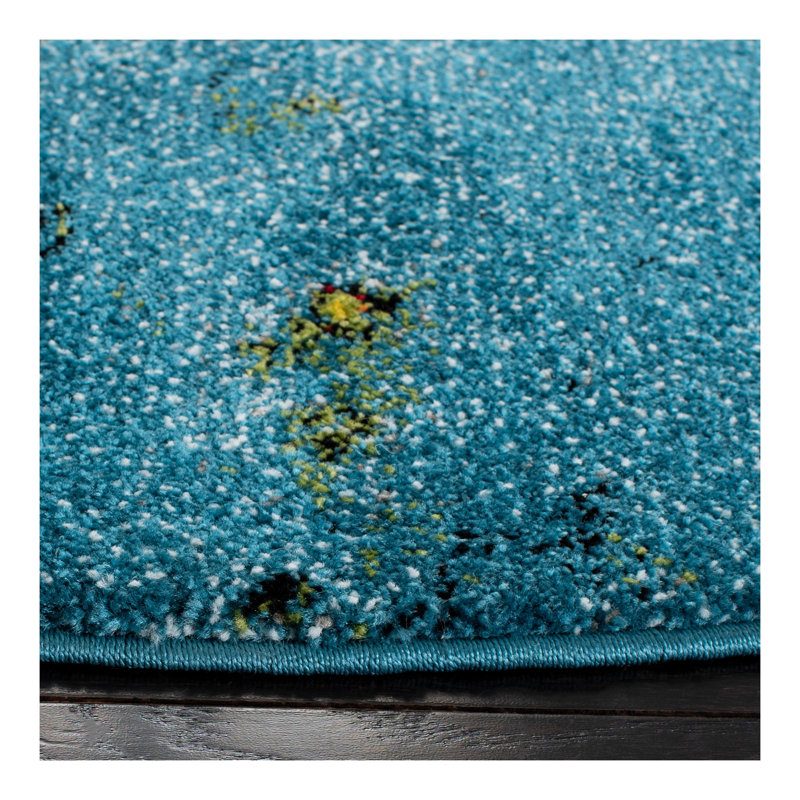 Jaxen Performance Abstract Rug, Round 4'