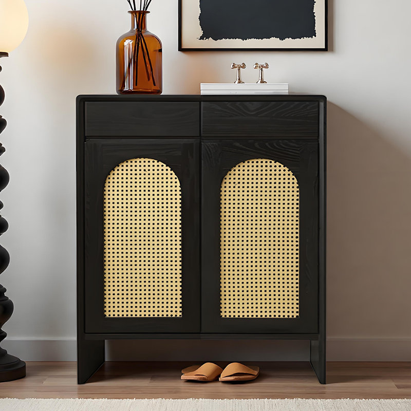 Luxury Style Fashion Storage Shoe Cabinet, 39.37" H x 31.5" W x 14.17" D