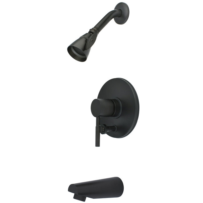 South Beach Volume Control Tub and Shower Faucet Trim, Oil Rubbed Bronze