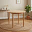 Ankrum Extendable Drop Leaf Solid Oak Dining Table