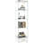 Quick - Assembly Elegant Tempered Glass Display Cabinet With 13 Colour Led And Drawer, 1 Door 4 Shelves For Kitchen, 14.4" W 16.7" D 65.8" H Modern Storage Case Dining Room,-1333544148