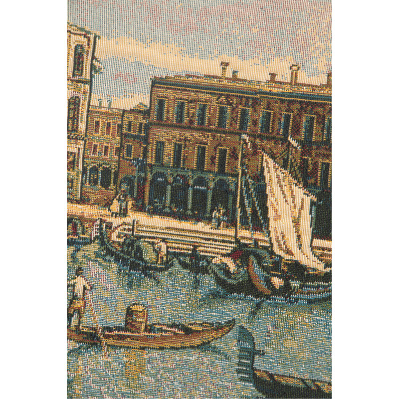 Italian Loom Woven Cotton Blend Wall Hanging