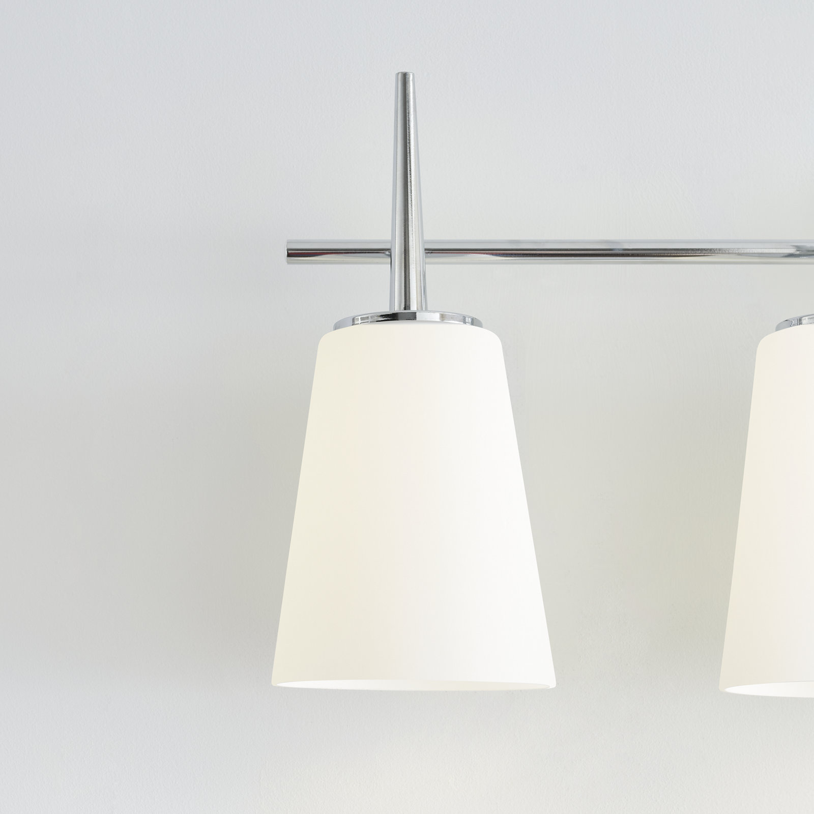 Erlandson 4 Light Dimmable Vanity Light, Chrome, 100W A19 Medium