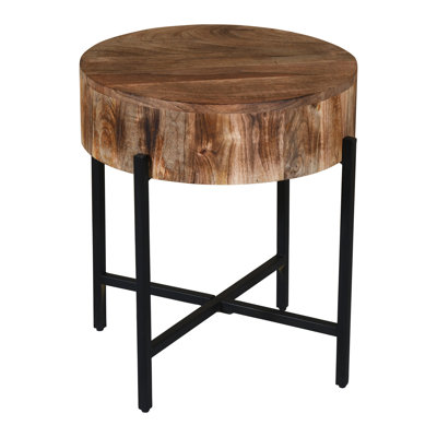 Table d'appoint Blox naturelle