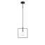 Luminaire suspendu carré 1 lumière Benites