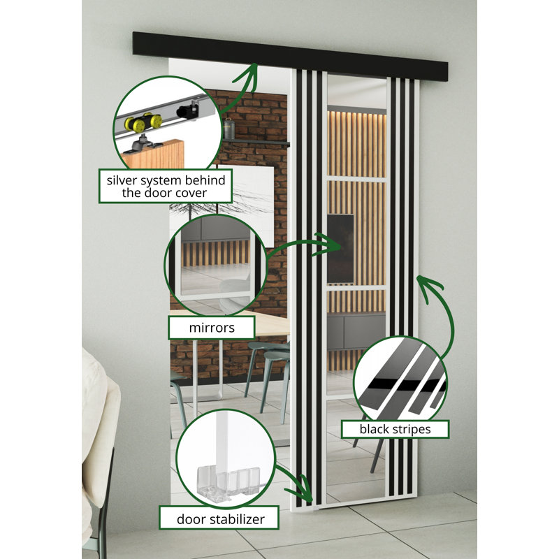 DOOR EMPI 1, 62cm x 205cm, White
