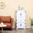 HOMCOM 48.5" Farmhouse Kitchen Pantry