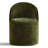 Chenille Upholstered Swivel Vanity Chair With Hidden Casters-519252914