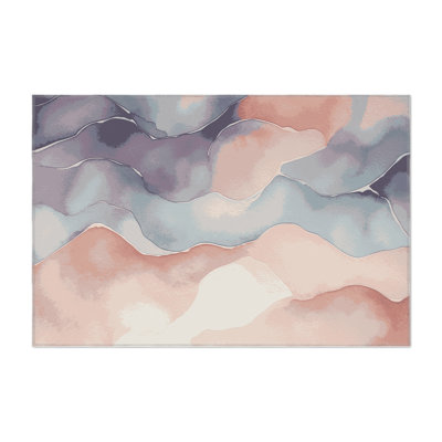 Celestial Flow Indoor And Outdoor Area Rug