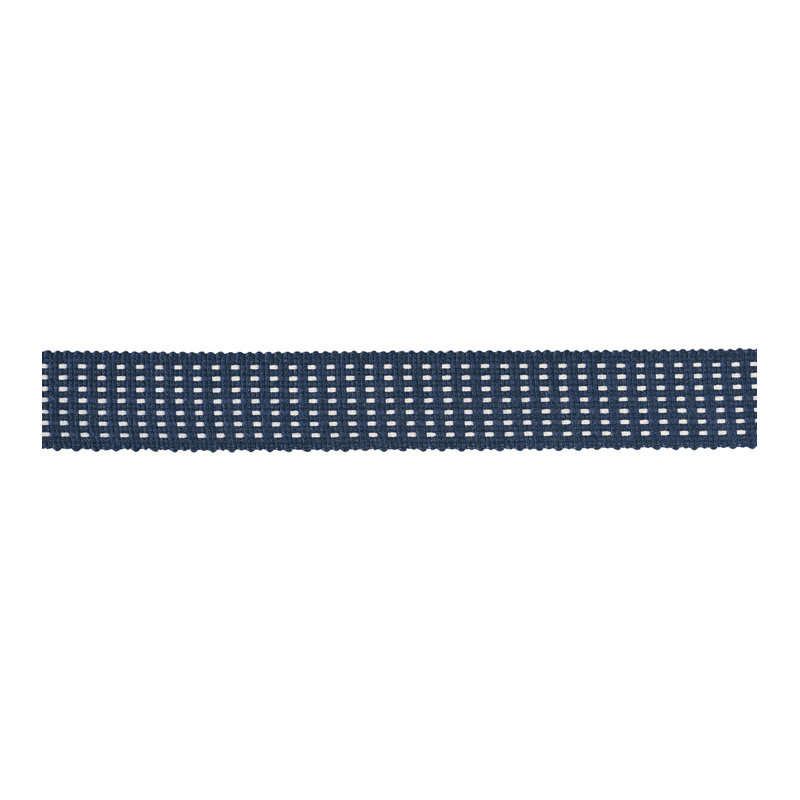 Saya Border Fabric, Blue