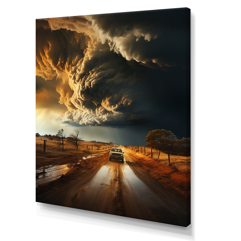 Tempête Baidland Rage Vortex I, H 40 po x l 30 po x P 1,5 po, Toile tendue