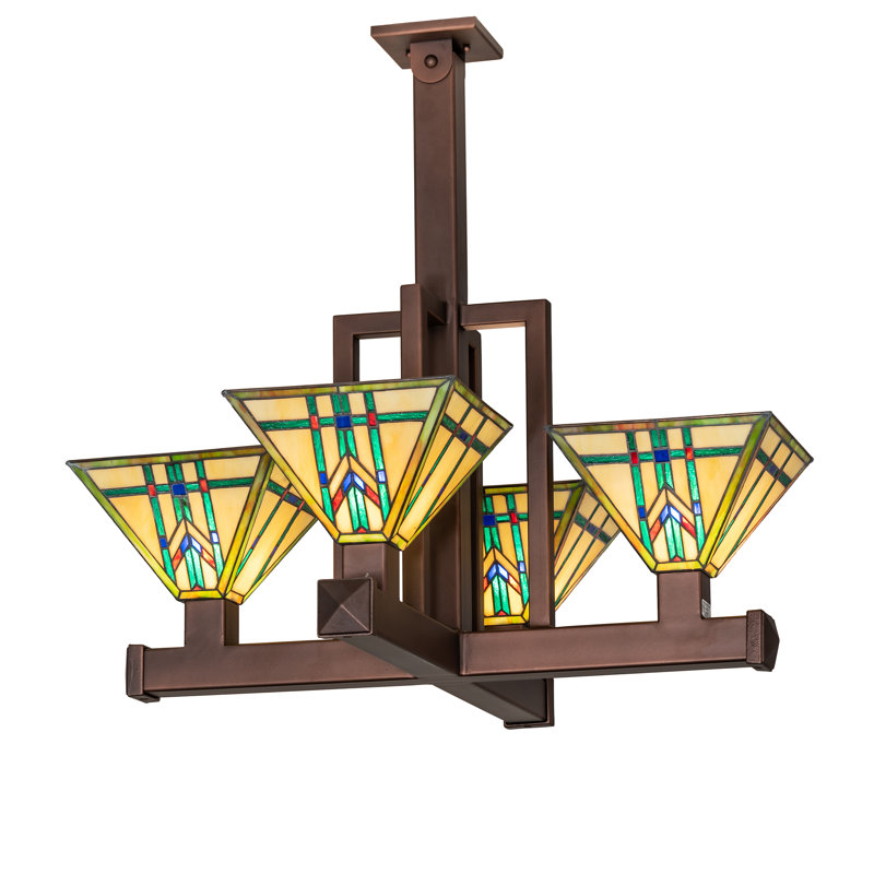 Meyda Tiffany & Stained Glass 4 - Light Pendant