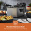 GEEPAS 3L Deep Fat Fryer Adjustable Temperature Control Stainless Steel 2100W