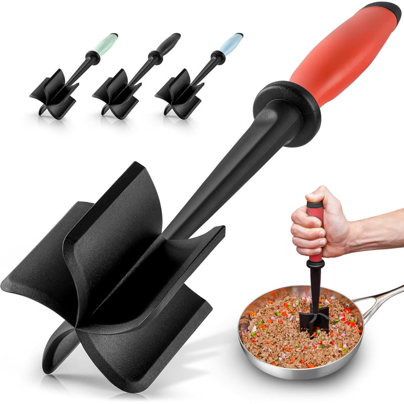 Broyeur de viande hachée Zulay Kitchen, Rouge