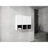 Steinmann 12" Bathroom Side Cabinet,3-Soft Close Doors,Float Mounting Design