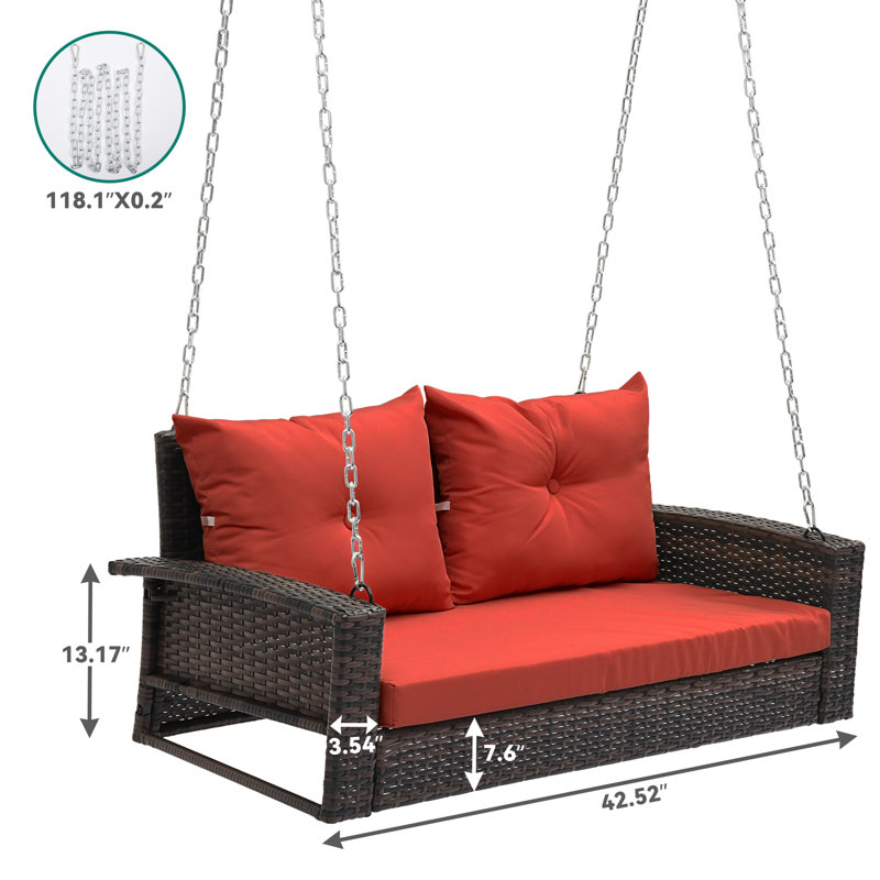 Balancelle Cathy, Rouge, Brun