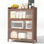 Armoire d'appoint 44 po en métal avec 3 portes rabattables