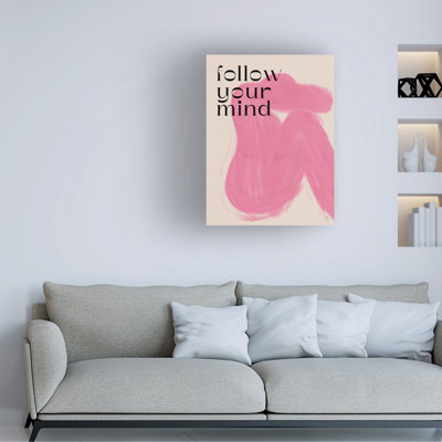 Bolog Anne-Marie Volfova Pink Woman Canvas Art