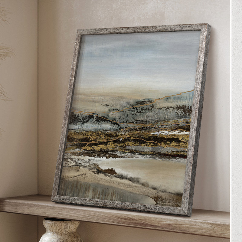 Annuel, impression encadrée en bois massif, H 11 po x l 9 po