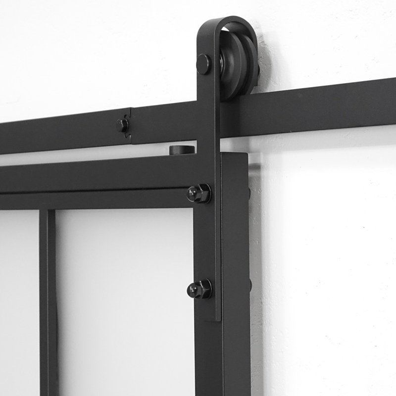 Leroux Metal Sliding Door, 210cm H x 100cm W x 3cm D