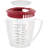 Westmark Multipurpose Measuring Cup And Mixing Pitcher With Splash Guard, 47-Ounce (Red)-58718118