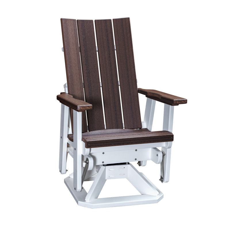 Fauteuil oscillant Brandon , Noyer brésilien / blanc