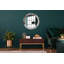 Huldar Glass Flat Wall Mirror