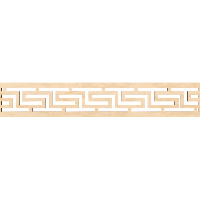 Moulure de panneau H T, Bouleau, H 8 po x l 46,625 po x P 0,25 po