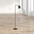 Decorian 60'' Black Floor Lamp