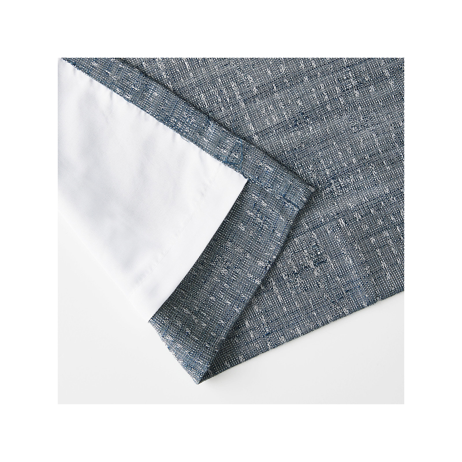 Tecoma Room Darkening Curtain, Indigo, 50" W x 84" L