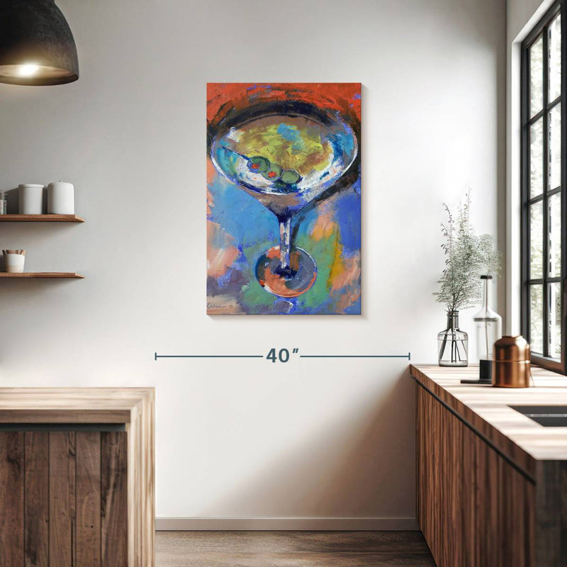Yarlin Bar Martini, 36" H x 24" W