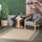 Burkley Monochrome Bordered Beige Indoor/Outdoor Rug-1212695294