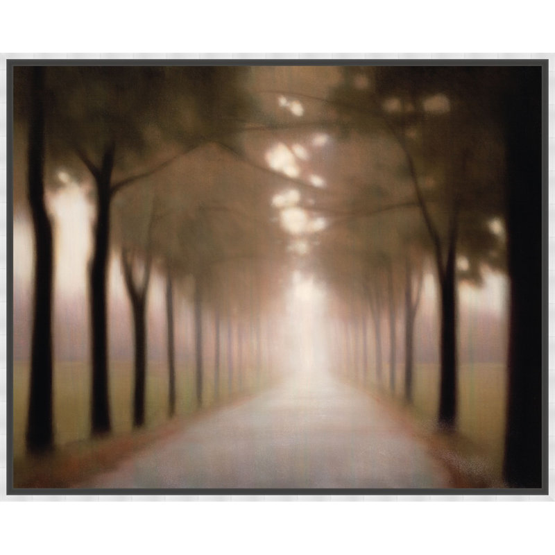 Dappled Drive 1 Framed Print Canvas, 20" H x 24" W x 3" D