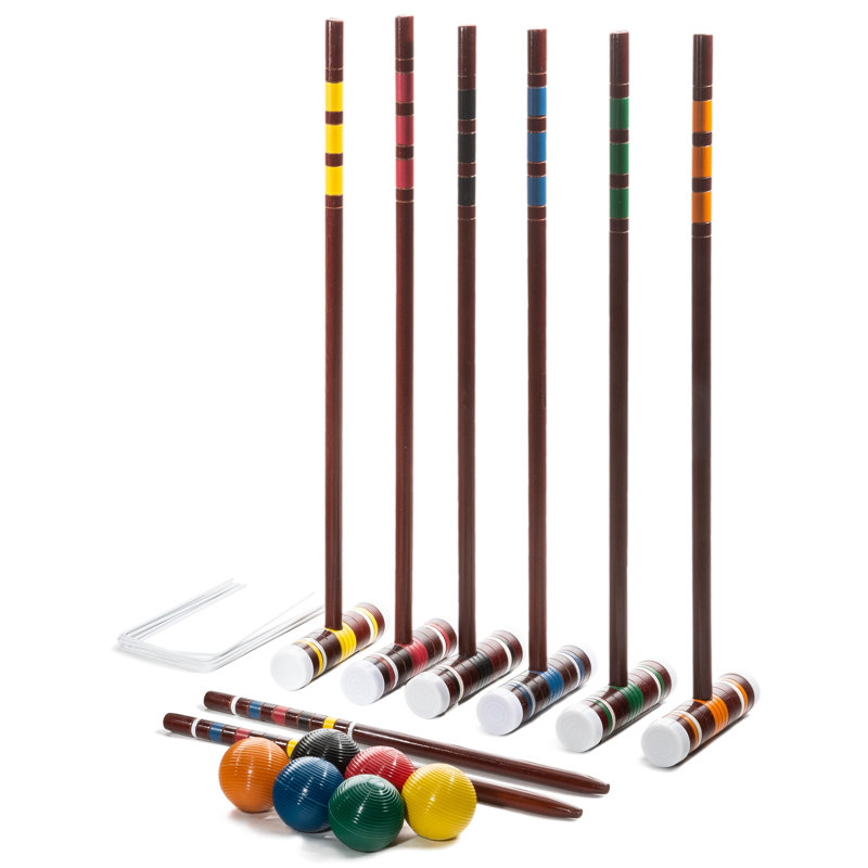 Ensemble de croquet intermédiaire 6 joueurs Franklin Sports