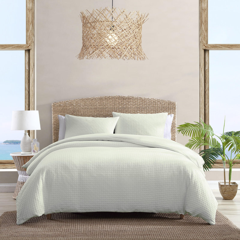 Duvet Cover Set, King Duvet Cover + 2 King Shams, White