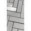 Bianco Dolomite 1 po x 3 po à chevrons brillant