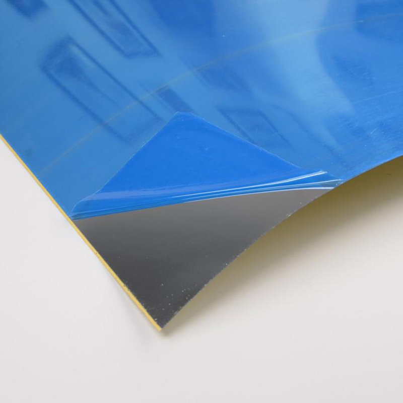Miroir mural plat, autocollant de miroir flexible autocollant auto-adhésif pour salle de bain 19,7 po x 39,4 po