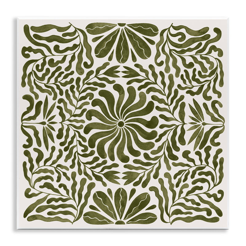 Art mural symétrique sur fleur par Grace Popp