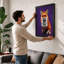 Fox Study Modern - Framed Print-977932782-977932783