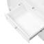 58.7" Bathroom Vanity Cabinet Only, 3 Drawers & 2 Doors, White