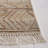 Hrisha Natural Fiber Hand Loomed Jute/Cotton Southwestern Rug in Natural/Beige-970585919