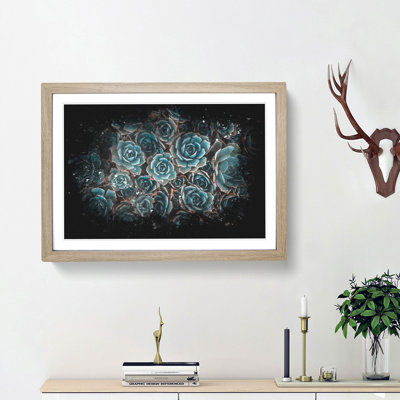 Succulent Plants - Picture Frame Graphic Art Print