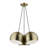 Marmolejo 3 - Light Antique Brass Pendant