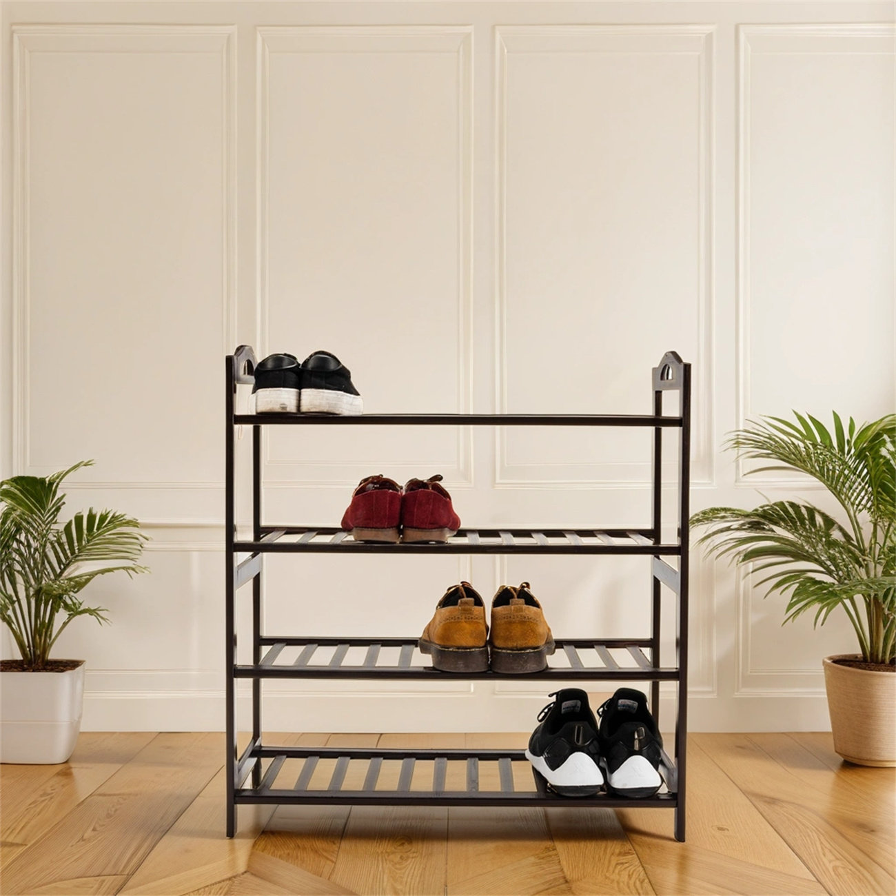 17 Stories 16 Pair Shoe Rack | Wayfair