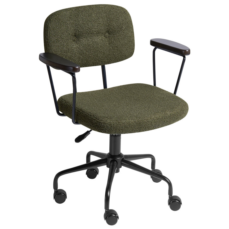 Boucle Office Chair