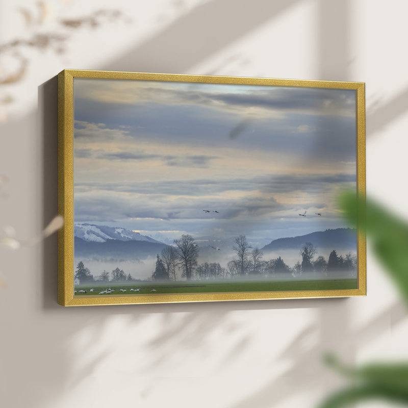 «Misty Horizon», impression encadrée, H 8 po x l 10 po